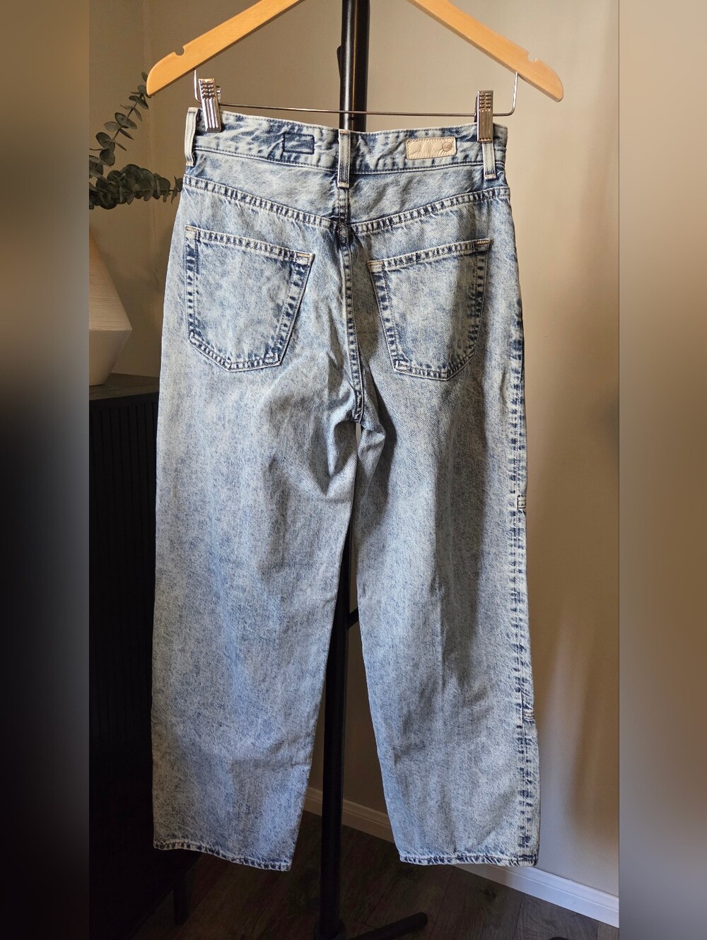 AG Adriano Goldschmied Jeans Tomas High Waist Wide Leg Jeans Acid 26 Revolve - Picture 3 of 12